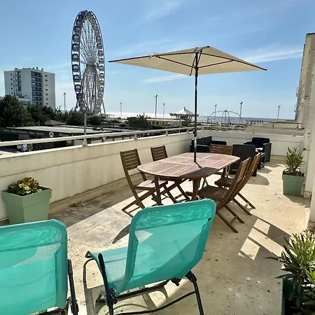 Sea View Terrace And Garage In Berck-plage Berck